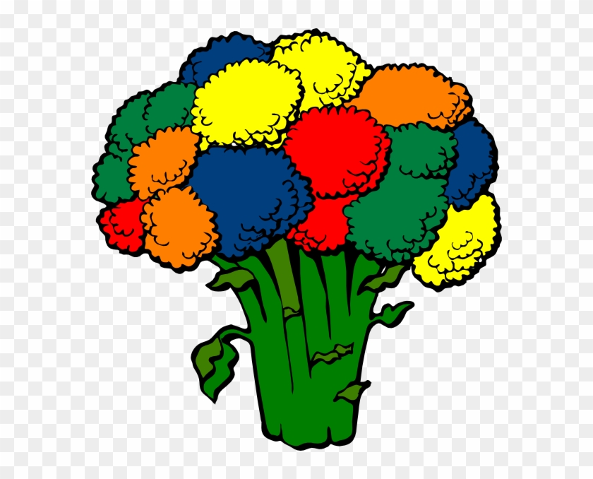 Bropcoli Color Clip Art At Clker - Broccoli Clip Art #774959