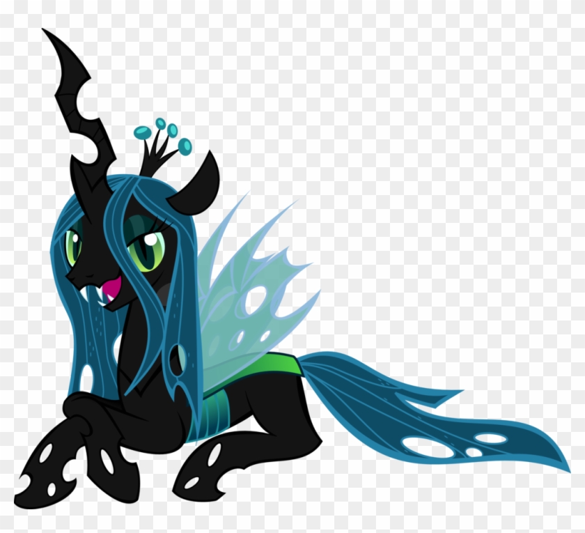 Queen Chrysalis By Theshadowstone Queen Chrysalis By - Mlp Queen Chrysalis Siting #774962