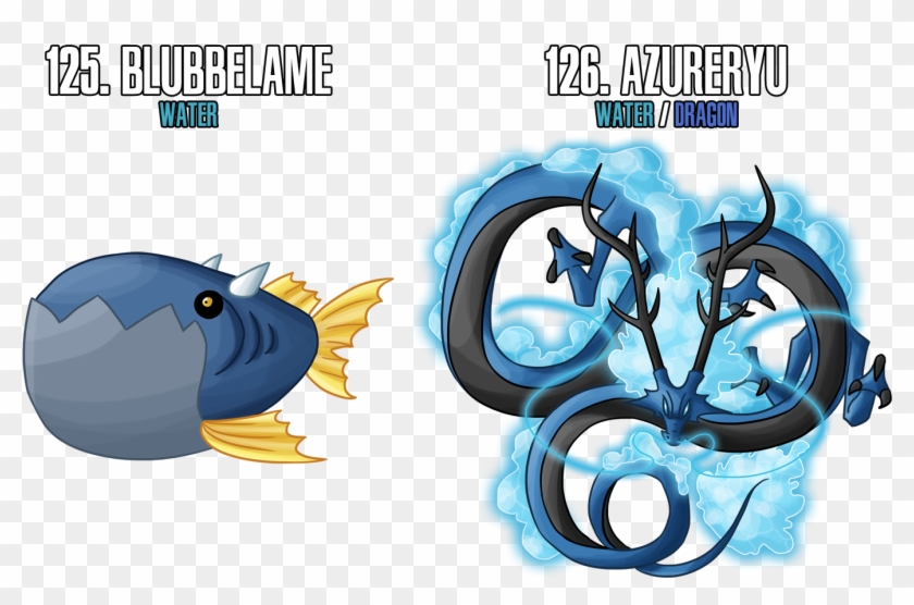 Fakemon Water Types #774969