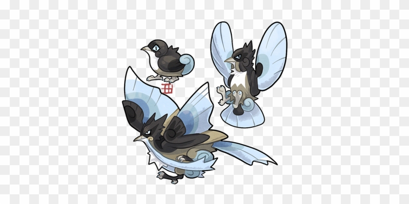 Water Since Gen 6 Had Fire Birds, I Did Water Lmao - Bird Fakemon #775001