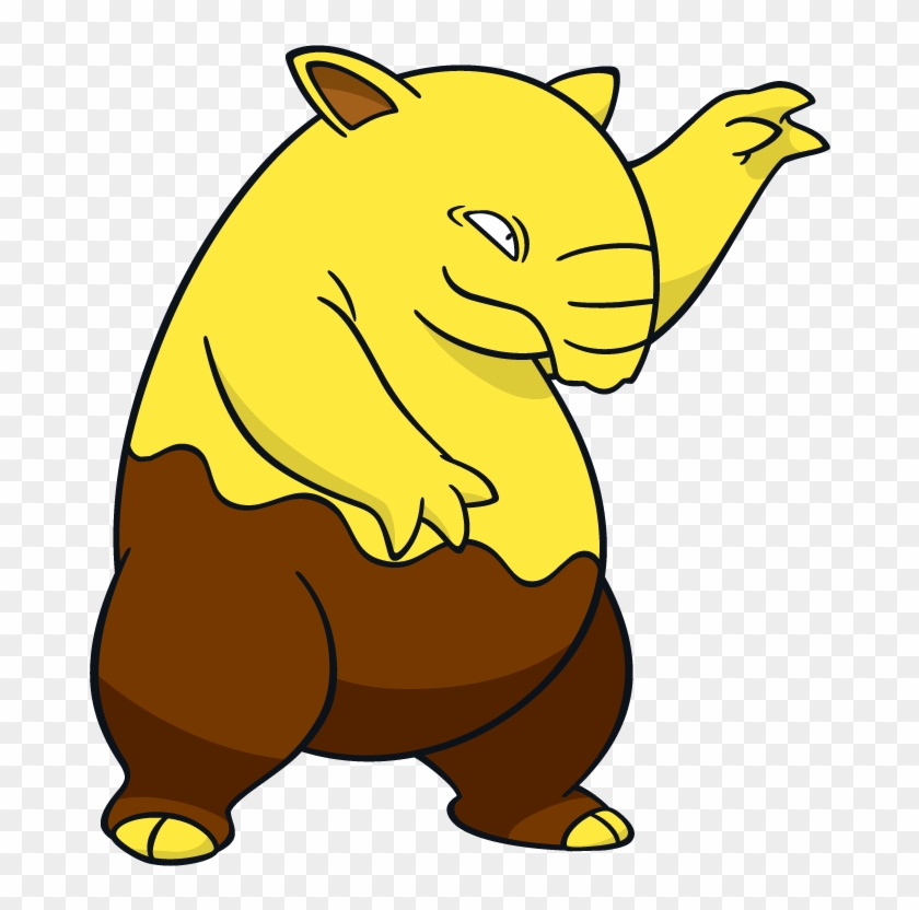 Drowzee Pokemon Character Vector Art - Pokemon Drowzee #775132