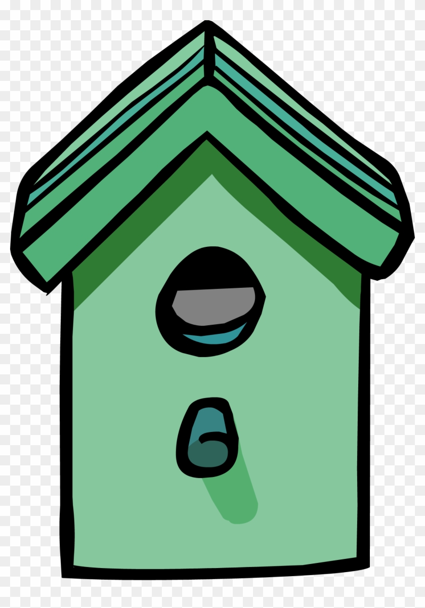 Green Birdhouse Sprite 002 - Green Birdhouse Sprite 002 #775278