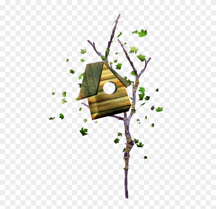 Nest Box Animation Clip Art - Клипарт Скворечник Png #775284