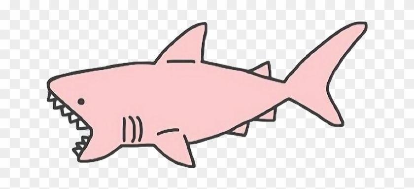 Shark Pink Kawaii Aesthetic Trendyfreetoedit - Pink Shark #775336