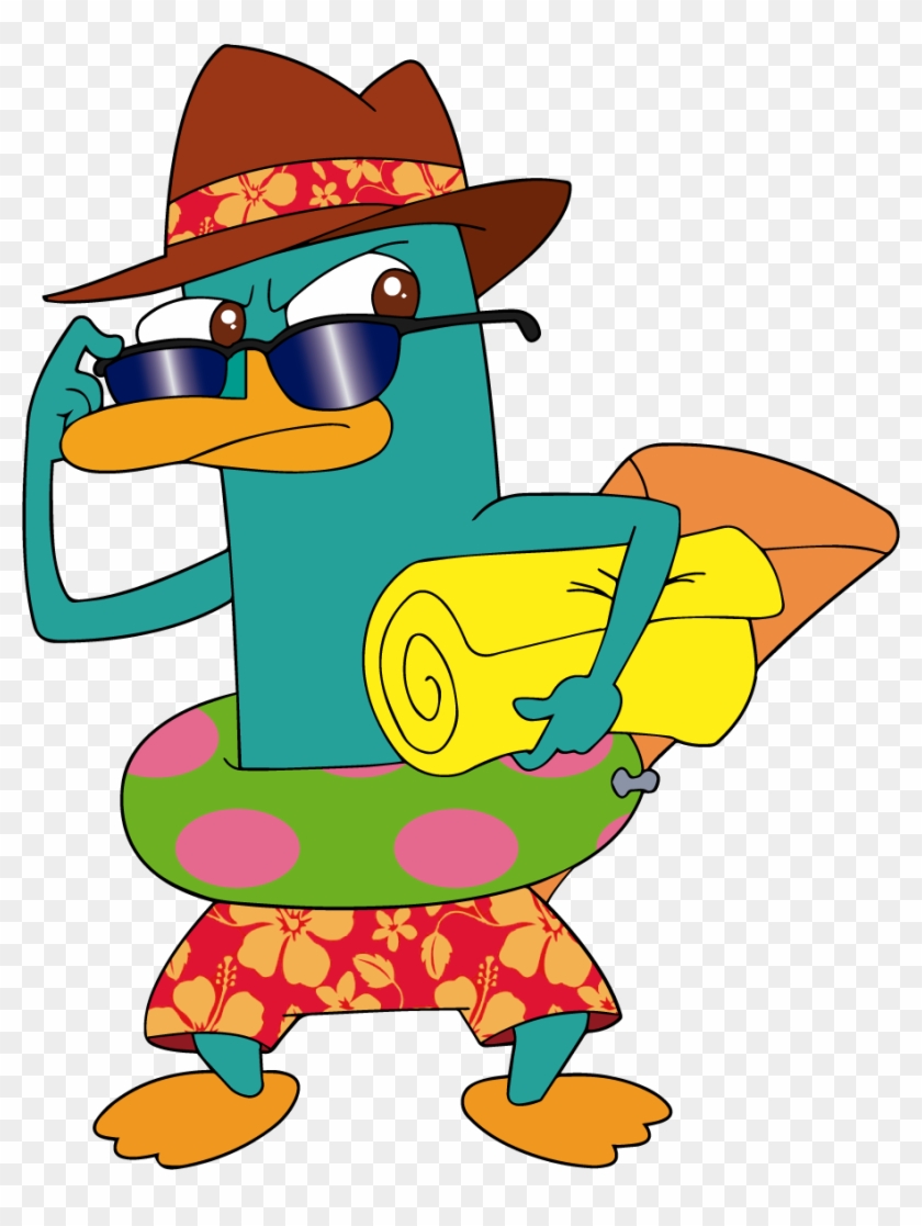 Perry The Platypus In Summer Clothes By Markdekabreak - Perry The Platypus With Clothes #775431