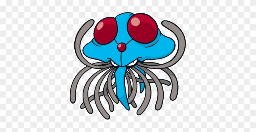 With Its Menacing Glare, Alien Cranium, Myriad Stinging - Pokemon Tentacruel #775442