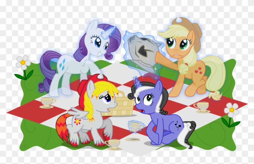 Sunset Rose And Friends By Christhes - Cartoon #775454