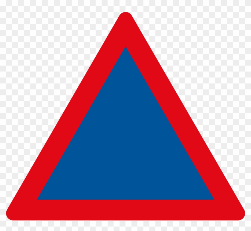Open - Red And Blue Triangle #775650