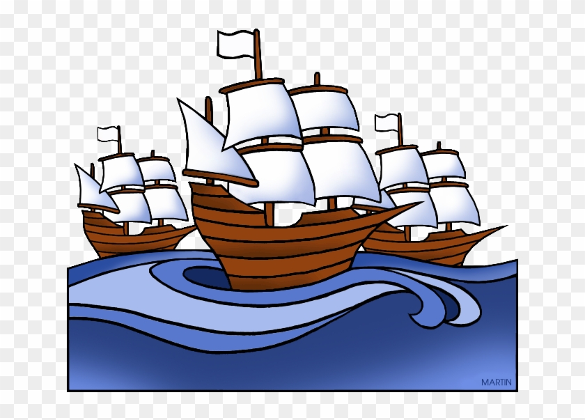 Colonial Ships - Columbus Ship Clip Art #775665