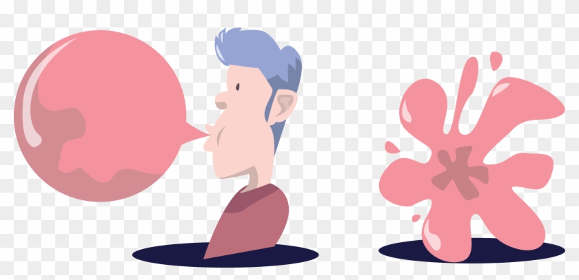 Chewing Gum Bubble Gum Clip Art - Chiclete Desenho Png #775773