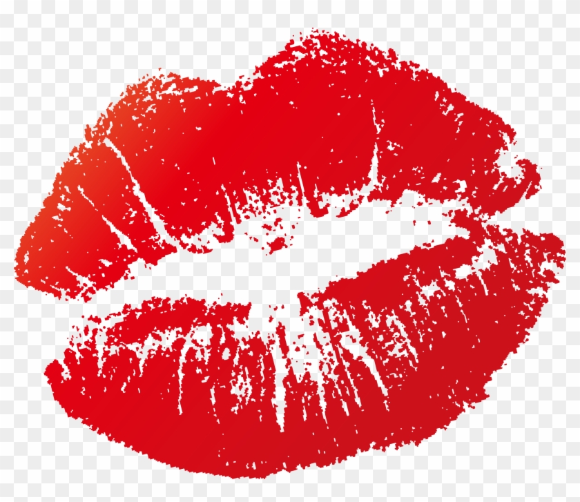 Lip Kiss Euclidean Vector Clip Art - Rose Gold Lips #775782
