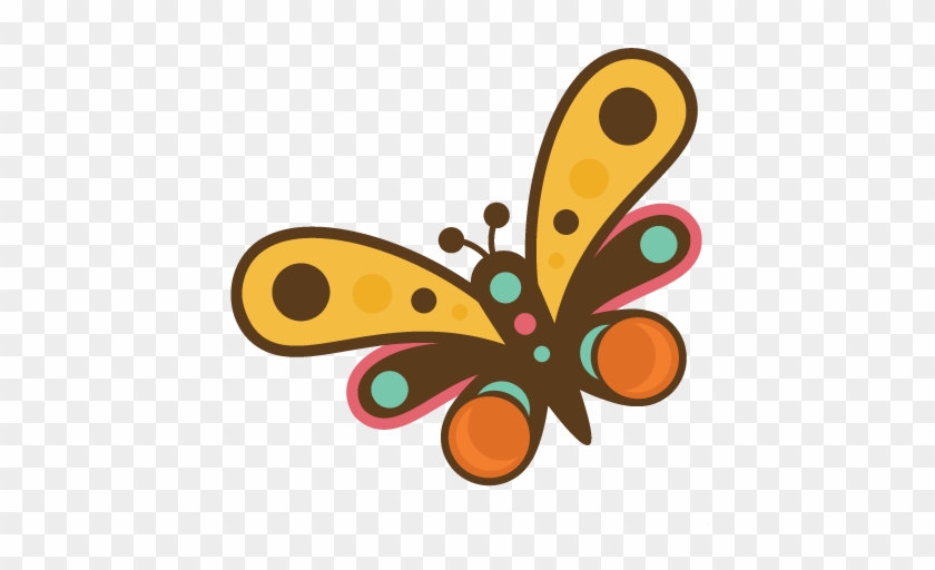 Tropical Butterfly Svg Cut File Butterfly Svg File - Design For Scrapbook Butterfly #775843