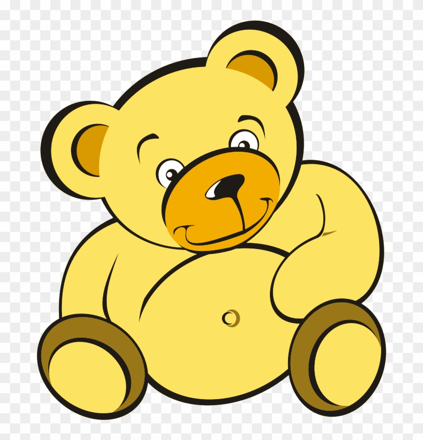 Medium Image - Teddy Bear Outline #775957