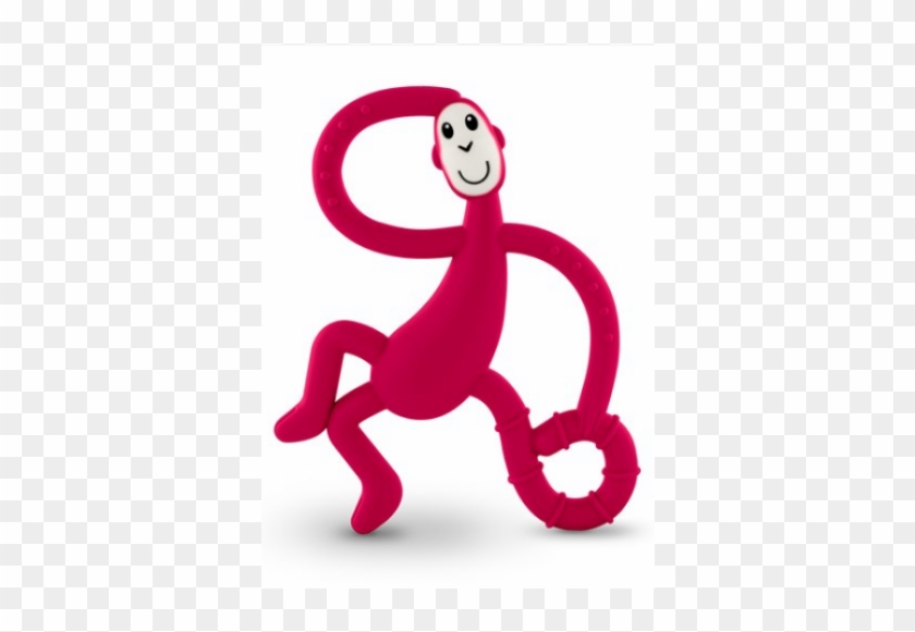 Matchstick Monkey Dancing Monkey Teether Rubine - Teether #775977