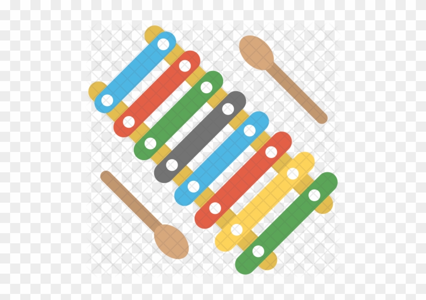 Xylophone Icon - Musical Instrument #775989