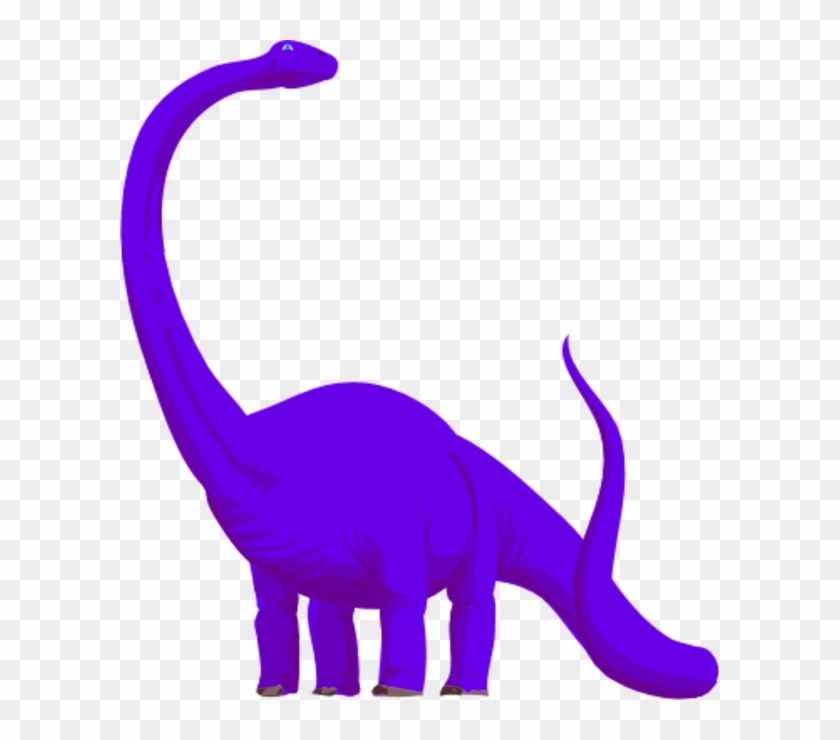 Dinosaur - Purple Dinosaur Clip Art #775995