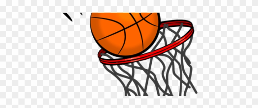 Calling All Former Mustang Basketball Players - Basketball In Hoop Clipart #776001