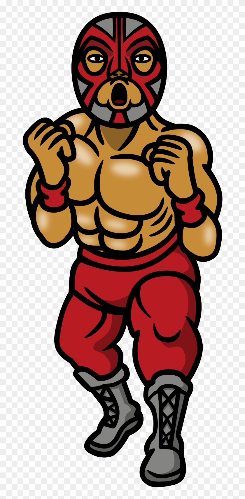 Wrestler - Ringside Rhythm Heaven Png #776040