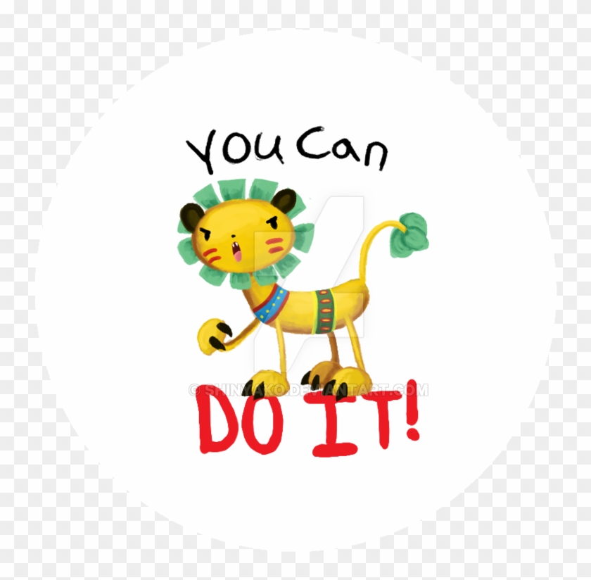 Growling Lion Encouragement Button By Shinyako - Animal Figure #776070