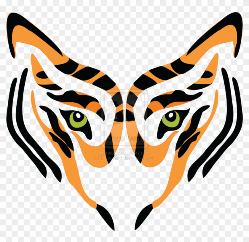 Tiger Mascot Logos For Kids - Tiger Logo Design Png #776087