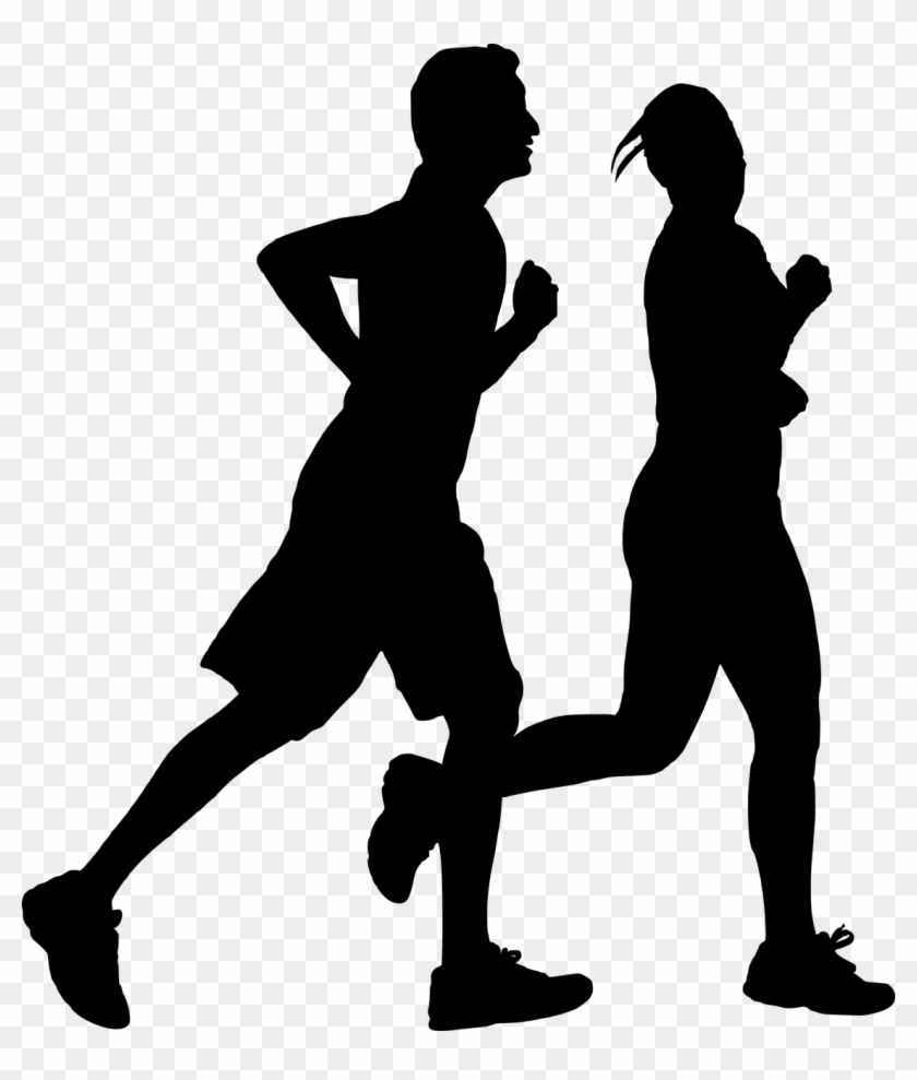 Couple - Hombre Y Mujer Corriendo Png #776133