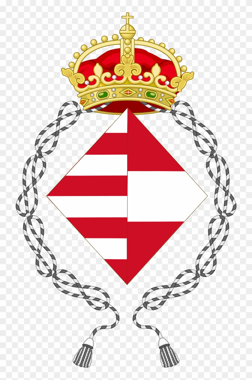 Coat Of Arms Of Mary Of Austria As Dowager Queen Of - Crest #776152