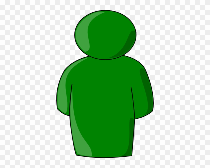 Person Buddy Symbol Green Clip Art At Clker - Figura De Persona Verde #776169