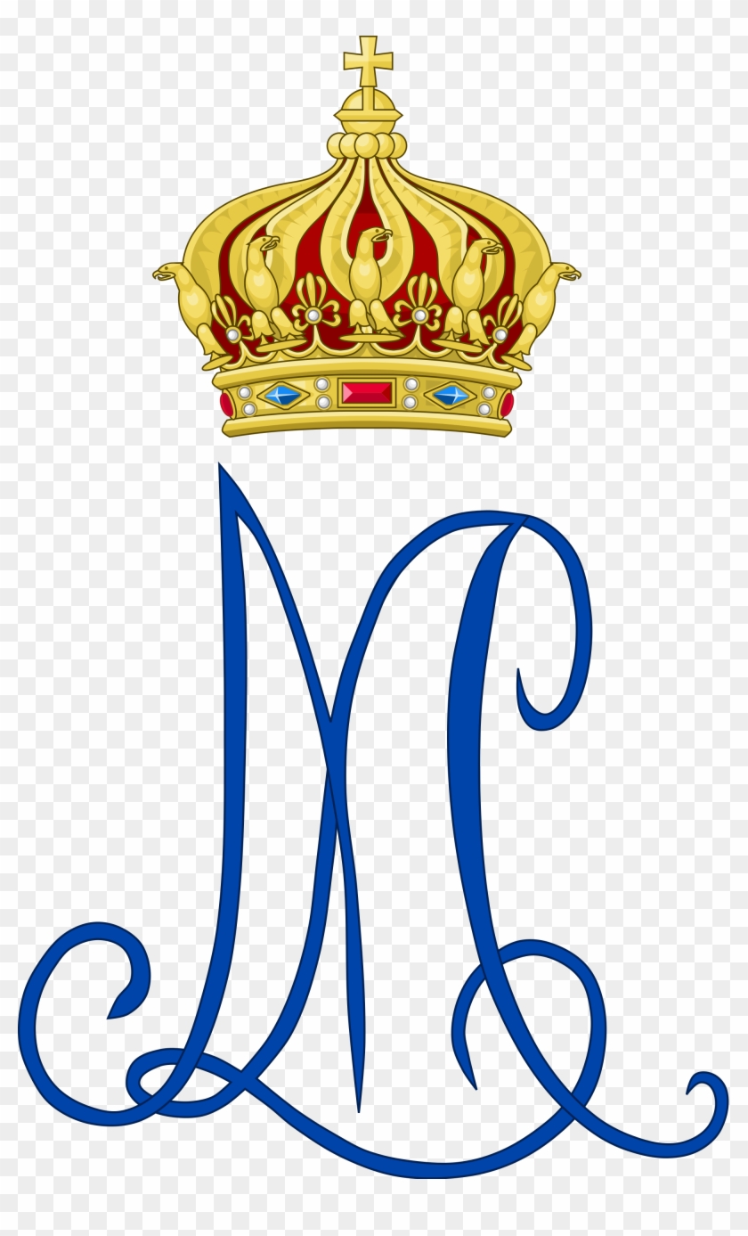 Marie-louise Of Austria, Empress Of France - Marie Antoinette And Louis Monogram #776182