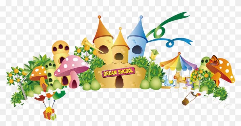Dream World Cartoon Amusement Park - Dream Kindergarten #776191