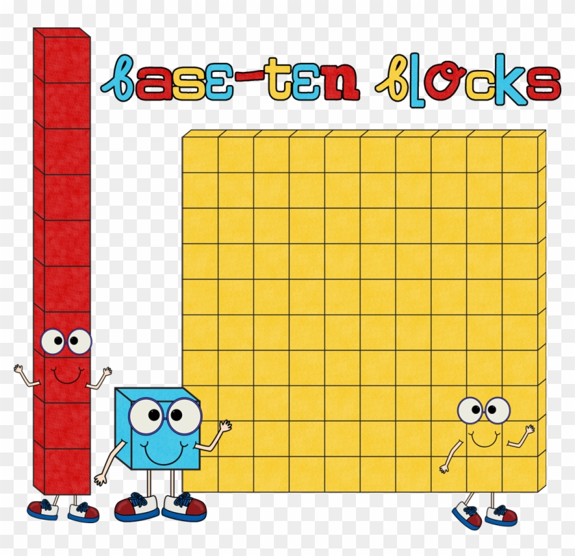 Hall School Math - Place Value Blocks Clipart #776219