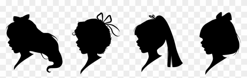 Images For Gt Wonder Woman Face Silhouette Silhouette - Vector Graphics #776292