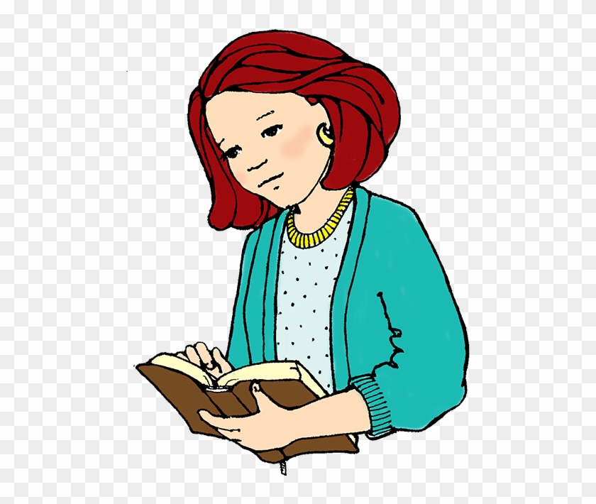 Book Review Program - Woman Reading A Book Clipart #776300