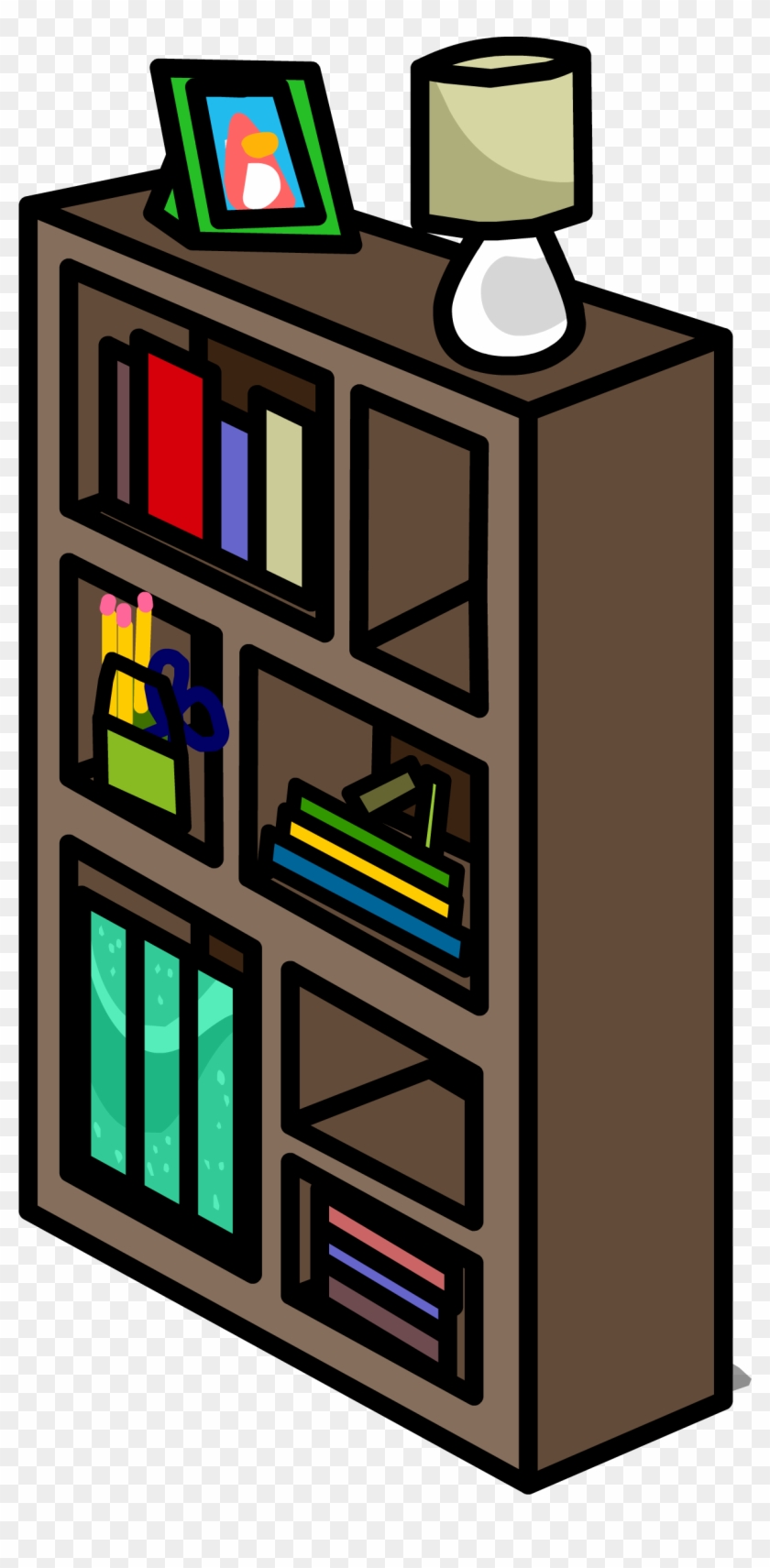 Funky Bookshelf Sprite 006 - Bookcase #776310