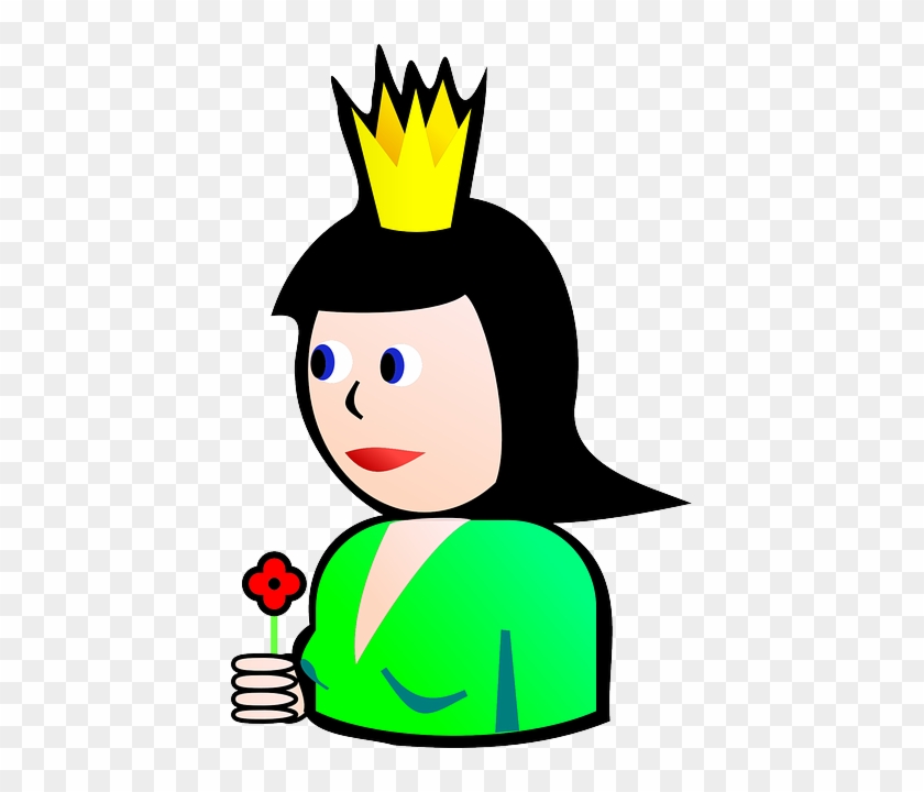 Crown Queen, Person, Woman, Princess, Crown - Queen Clip Art #776464