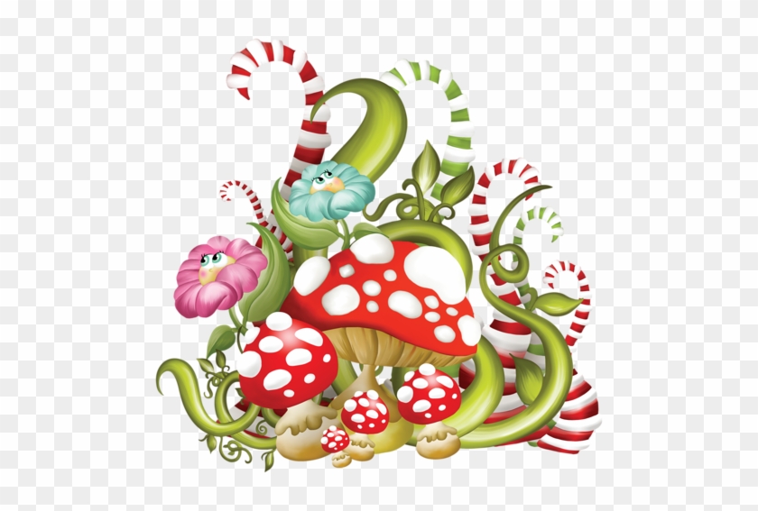 Fairy Mushroom Drawing Download - Free Fairy Mushroom Clipart Png #776545