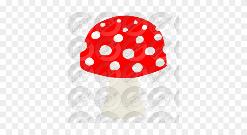 Mushroom Stencil - Circle #776627