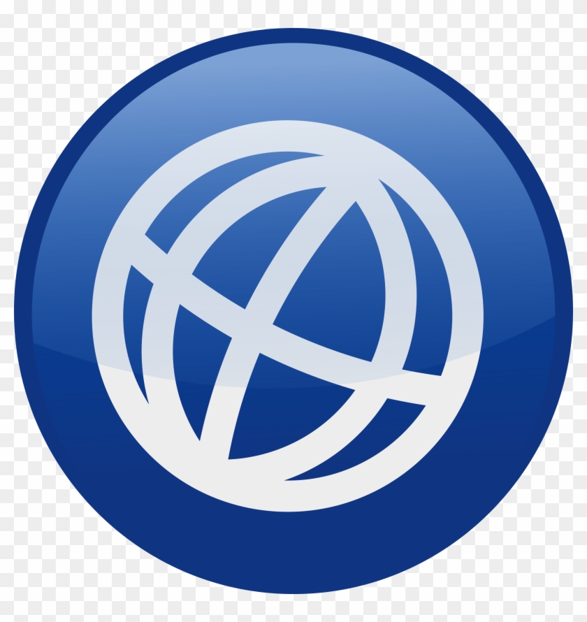 Globe-blue - Blue Web Icon Png #776656
