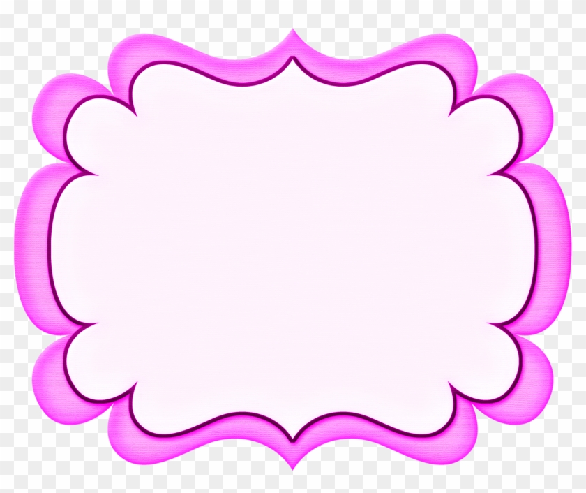 Baby Girls, Baby Boy, Clip Art, Label, Cards, Backgrounds, - Moldura Rosa E Branco Png #776660