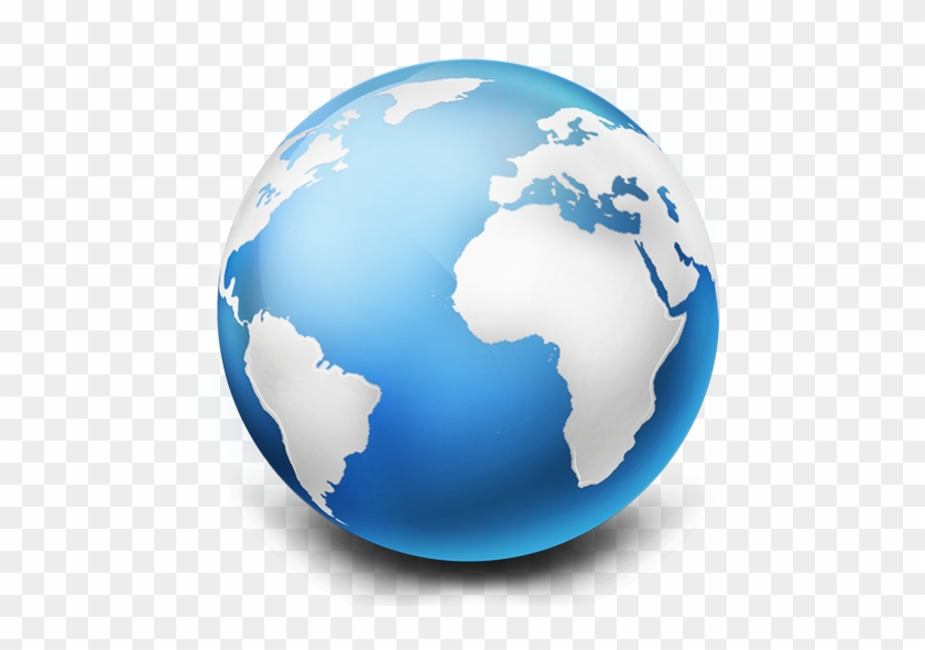 Blue-globe Cwmf - World Logo Png Transparent Background #776755