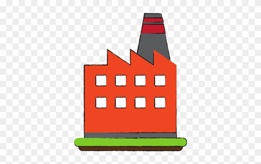 Factory Building Symbol - Building #776771