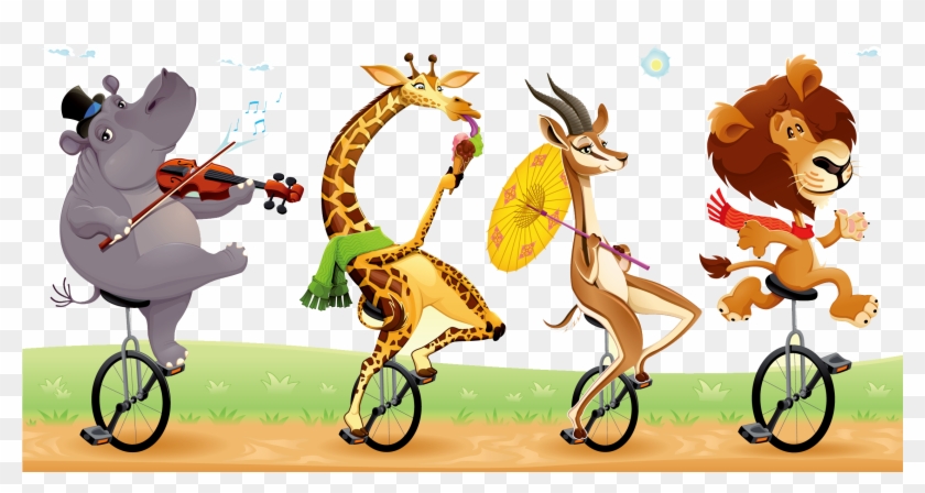 Circus Cartoon Humour Illustration - Circus Cartoon Humour Illustration #776828