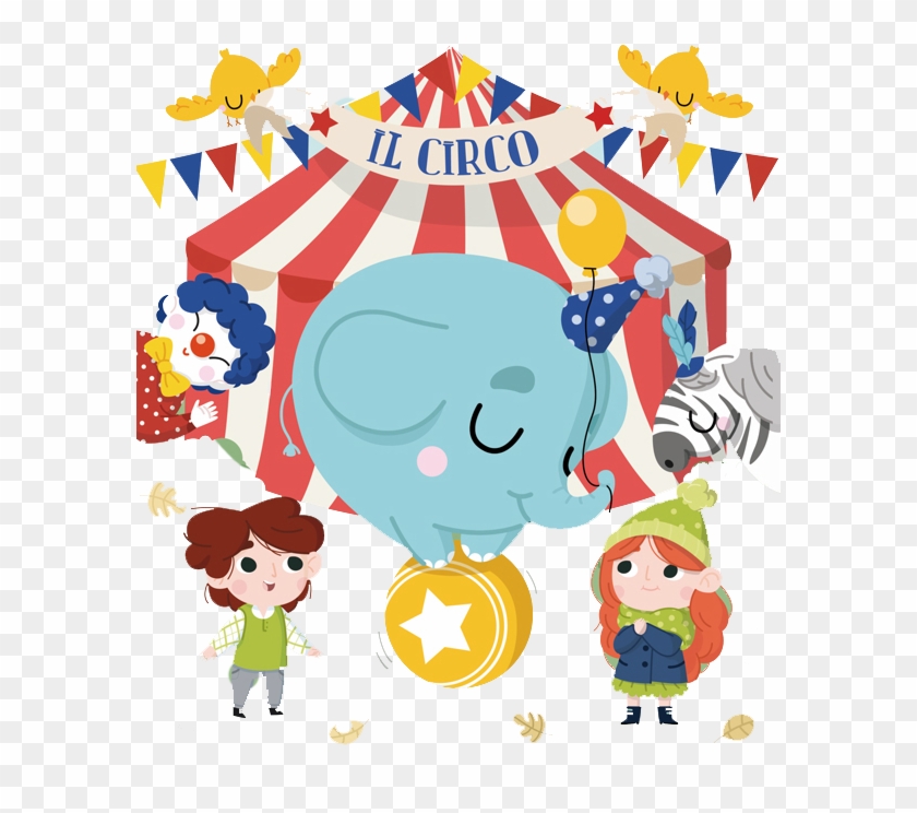 Circus Cartoon Drawing - Circus Cartoon Drawing #776918