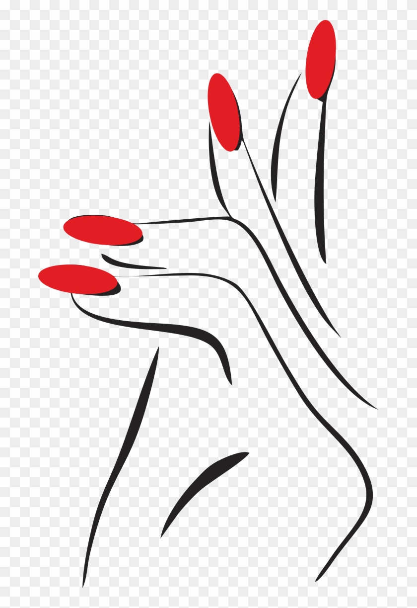 Hand Nail Clipart Transparent Png Hd Women Nails Hand Logo Nails Png ...