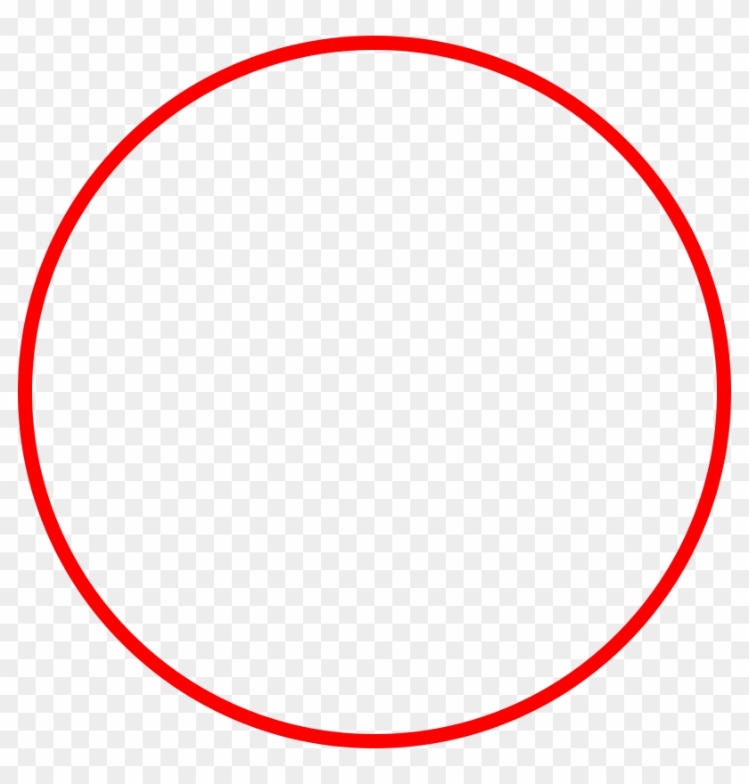 Open - Circle Outline Png #777003