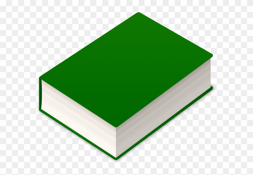 Book2 Icon Dark Green Vector Data - Clip Art Book Green #777030