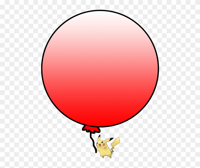 Balloon Outline Cliparts - Pikachu #777269