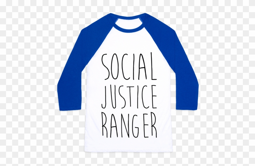 Social Justice Ranger Baseball Tee - Ravenclaw Ugly Christmas Sweater #777476