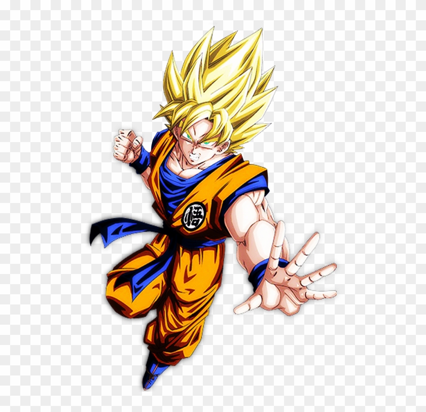 Render By Dbzandsm Goku Ssj Render Free Transparent Png Clipart Images Download - goku ssj3 5 roblox