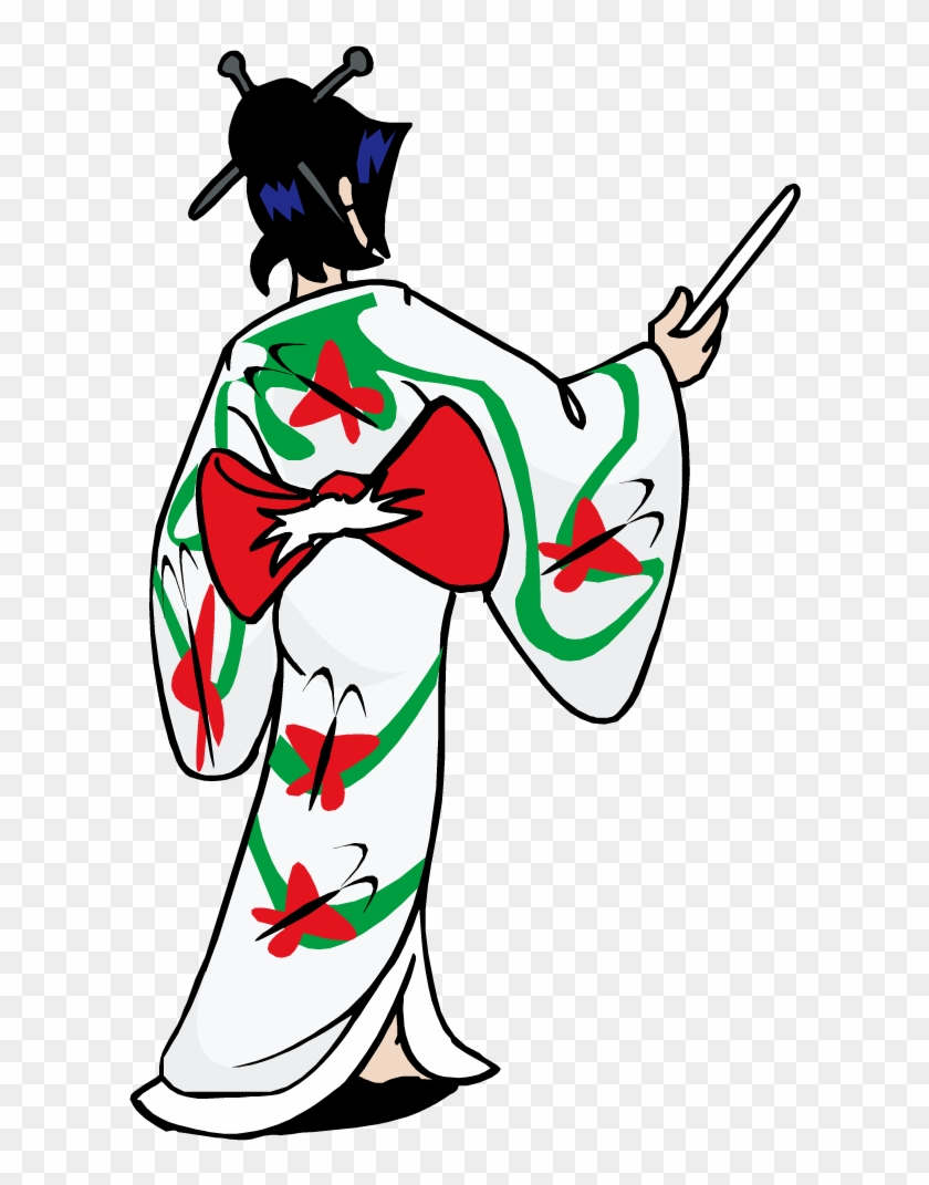 Japan Geisha Cartoon Clip Art - Japan Geisha Cartoon Clip Art #777976