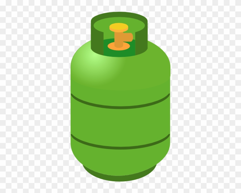 Propane Fuel Tank Gas Cylinder Clip Art - Gas Tank Clipart #778035